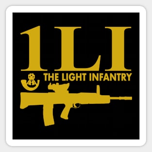 1 LI - The Light Infantry Sticker